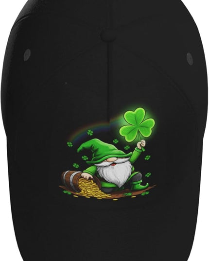 St. Patrick's Day Lucky Shamrock Hat Adjustable Irish Green Clover Baseball Cap Trucker Hat for Men Women