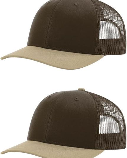 Richardson 112 Classic Six-Panel Adjustable Snapback Trucker Cap | Bulk Packs Available
