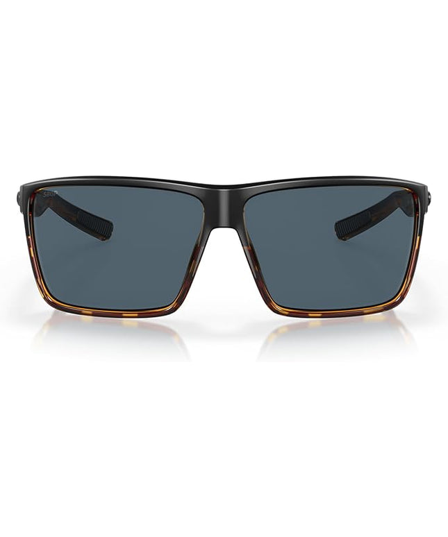 Costa Del Mar Men's Rincon Fishing and Watersports Rectangular Sunglasses