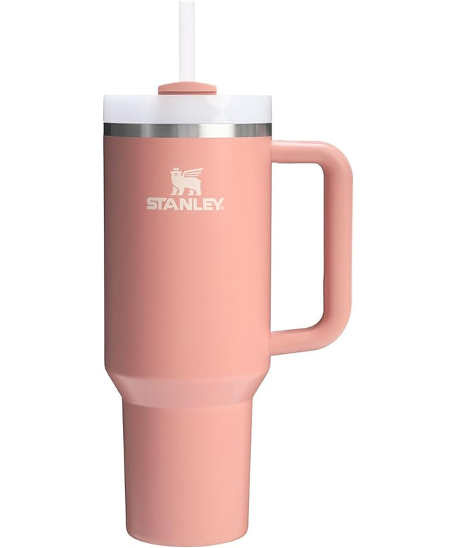 STANLEY Quencher H2.0 Tumbler with Handle and Straw 40 oz | Flowstate 3-Position Lid | Cup Holder Compatible for Travel | Insulated Stainless Steel Cup | BPA-Free | Exclusive Sienna