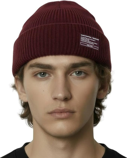 UNDERCONTROL Winter Trawler Fisherman Beanie Men Women Unisex Stylish Plain Docker Skull Hat Roll up Watch Cap Color Pack
