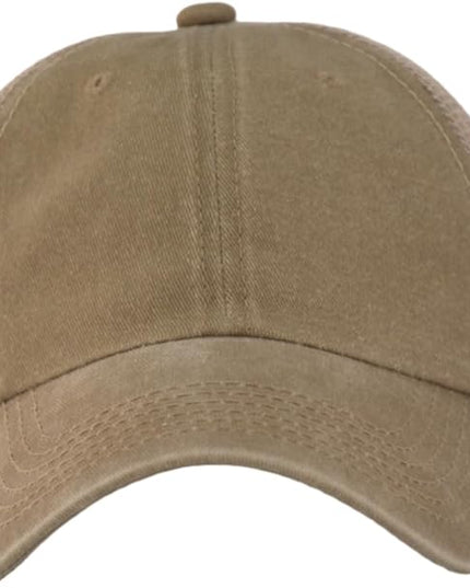 CYGTE XXL Plus Size Trucker Hat Snapback Baseball Cap- Big Head Fit Up to Size 8 Men's Mesh-Back Ball Cap