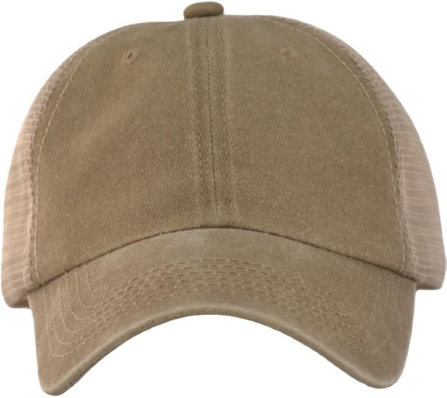Comfy Vintage Trucker Baseball Hat- M/L/XL/XXL Women Men Unstructured Washed Dad Cap | Snapback | Soft Crown | Soft Mesh