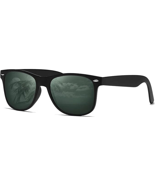 DEMIKOS Sunglasses Men Polarized Sunglasses for Mens Womens Retro Mirror Lens for Driving Fishing UV Protection