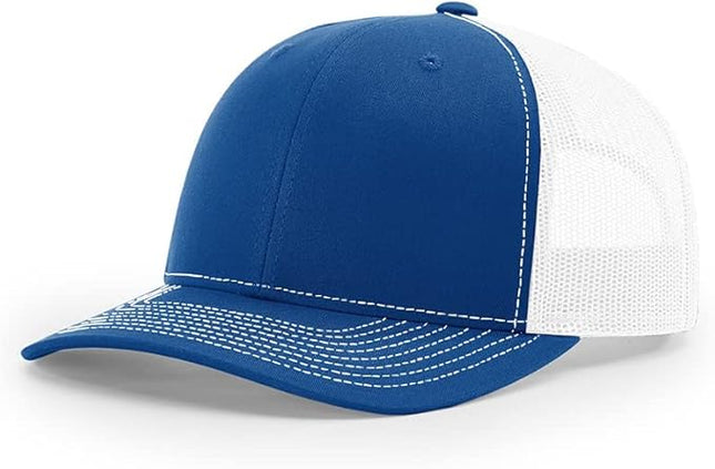 Richardson 112 Classic Six-Panel Adjustable Snapback Trucker Cap | Bulk Packs Available