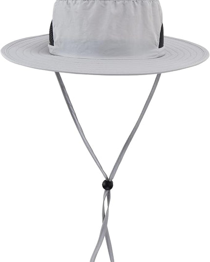 LLmoway Kids Sun Protection Hat Quick Dry Adjustable Wide Brim Mesh Bucket Hat