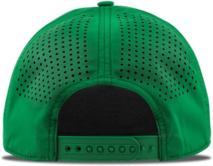 Branded Bills Vintage Old Glory PVC Curved 5 Panel Rope Hat, Fits 7-7 7/8, Adjustable Snapback | Lightweight, Comfort Stretch