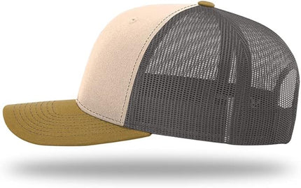 Richardson 112 Classic Six-Panel Adjustable Snapback Trucker Cap | Bulk Packs Available