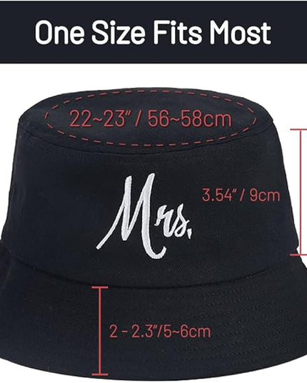 Cotton Bucket Hat for Women Men Summer Travel Sun Beach Bucket Cap, Unisex Outdoor Fisherman Hat