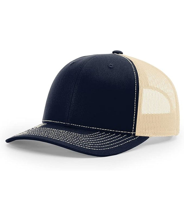 Richardson 112 Classic Six-Panel Adjustable Snapback Trucker Cap | Bulk Packs Available