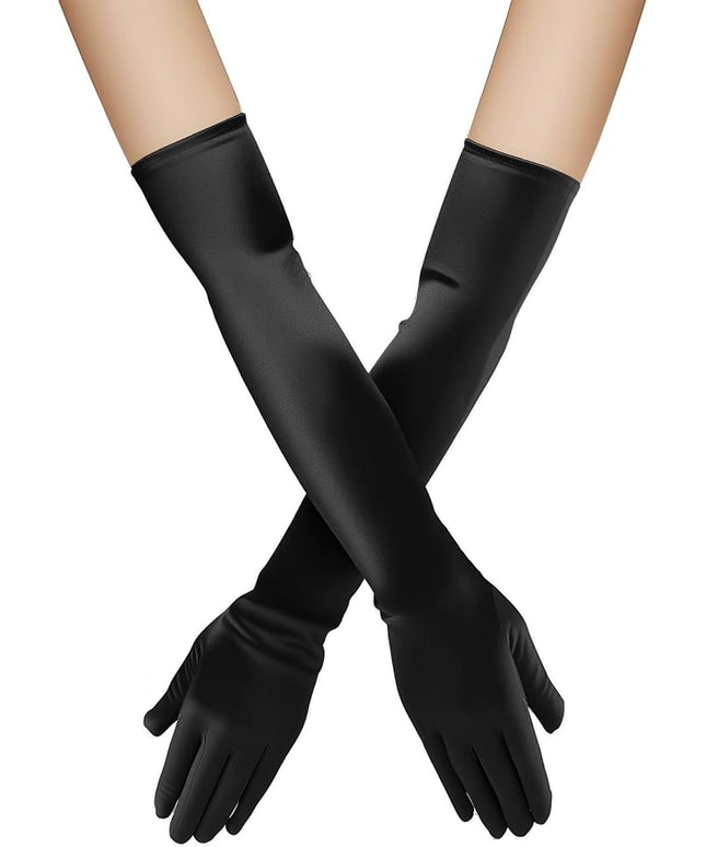 Long Opera Gloves for Women 1920s Length Gloves Costume Accessories, Vintage Bridal Party Gloves