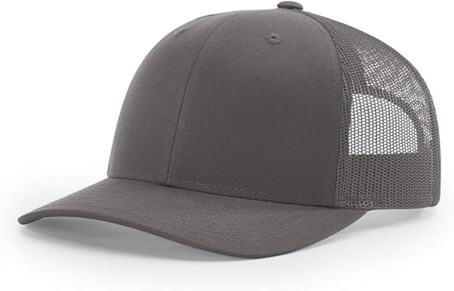 Richardson 112 Classic Six-Panel Adjustable Snapback Trucker Cap | Bulk Packs Available
