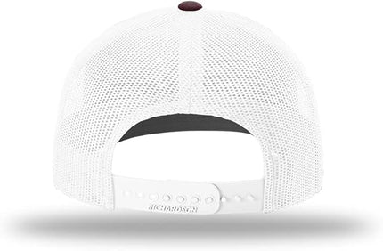 Richardson 112 Classic Six-Panel Adjustable Snapback Trucker Cap | Bulk Packs Available