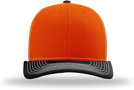 Richardson 112 Classic Six-Panel Adjustable Snapback Trucker Cap | Bulk Packs Available