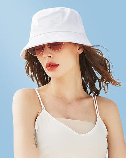 XYIYI Fashion Embroidery Bucket Hat Cotton Beach Fisherman Hats for Women Girls