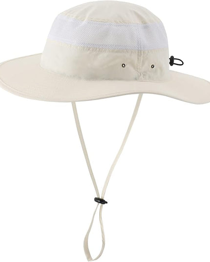 Home Prefer UPF 50+ Men's Sun Hat Wide Brim Bucket Hat UV Protection Hat for Mens Womens Beach Safari Gardening Golf Fishing