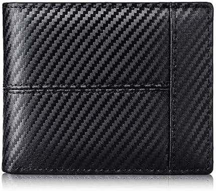 Swallowmall Mens Wallet Rfid Blocking Leather Wallet for Men Bifold Wallets with 1 ID Window 16 Card Slot