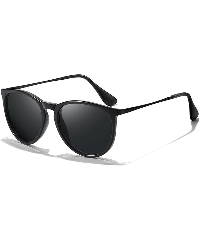 CHBP Polarized Sunglasses for Women Men - Trendy 2025 Vintage Classic Retro Round Mirrored Lens Designer Style