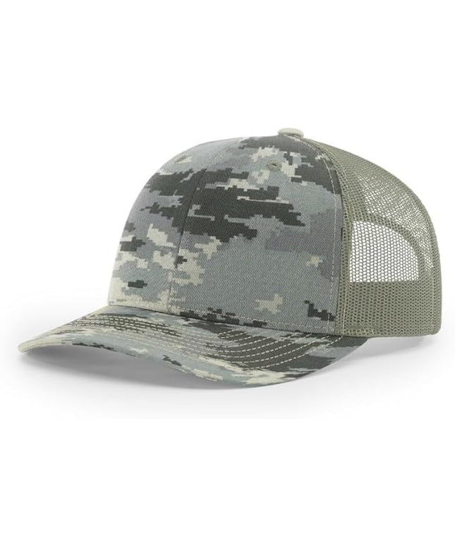Richardson 112 Classic Six-Panel Adjustable Snapback Trucker Cap | Bulk Packs Available