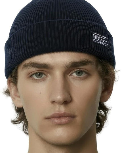 UNDERCONTROL Winter Trawler Fisherman Beanie Men Women Unisex Stylish Plain Docker Skull Hat Roll up Watch Cap Color Pack