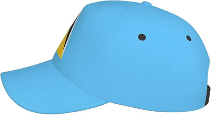 Cute Flag Baseball Cap Hats for Women Men Trucker Hat Patriotic Adjustable Snapback Ball Cap Hat