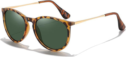 CHBP Polarized Sunglasses for Women Men - Trendy 2025 Vintage Classic Retro Round Mirrored Lens Designer Style
