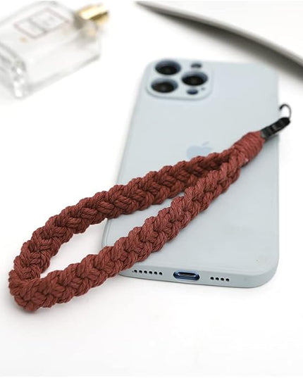2 PCS Universal Cell Phone Wrist Strap, Handmade Phone Case Wrist Lanyard, Phone Charms Strap for Women Girls(3)