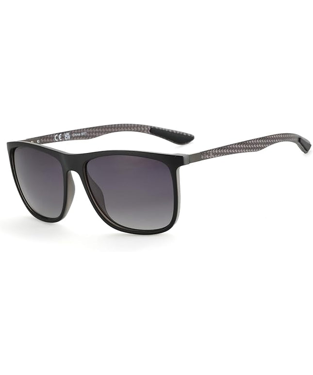 ZENOTTIC Square Polarized Sunglasses for Men Ultralight Carbon Fiber Sun Glasses Driving Fishing Golf Sports UV400 Protection