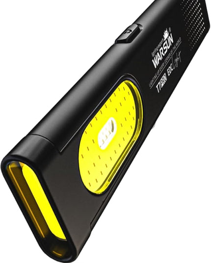WARSUN Compact Multi-Mode Pocket LED Flashlight - 675LM, USB-C Rechargeable, IPX4, Dual Material, Red/Blue Strobe, for Everyday Carry & Travel