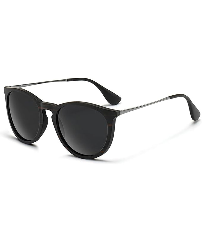 SUNGAIT Premium Vintage Round Sunglasses for Women Men Classic Retro Trendy Style