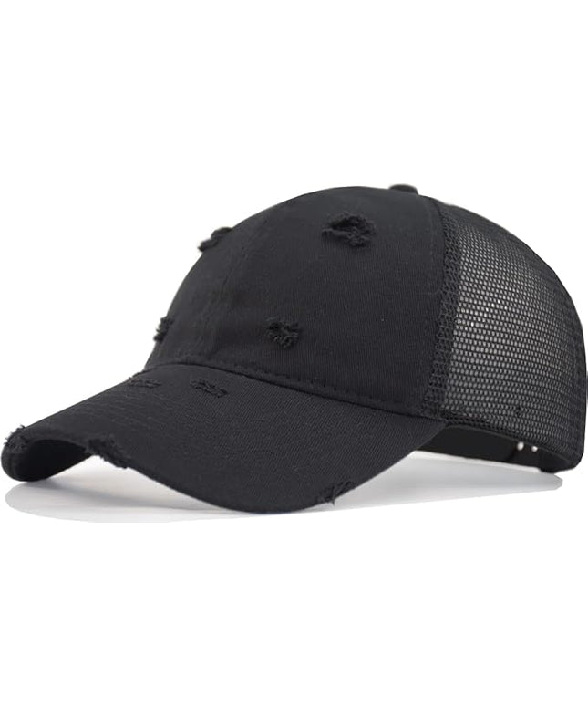 Comfy Vintage Trucker Baseball Hat- M/L/XL/XXL Women Men Unstructured Washed Dad Cap | Snapback | Soft Crown | Soft Mesh