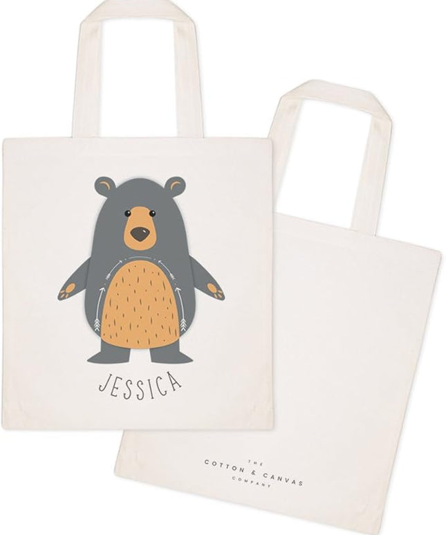 The Cotton & Canvas Co. Animal Tote and Handbag for Kids, Teens and Adults