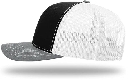 Richardson 112 Classic Six-Panel Adjustable Snapback Trucker Cap | Bulk Packs Available