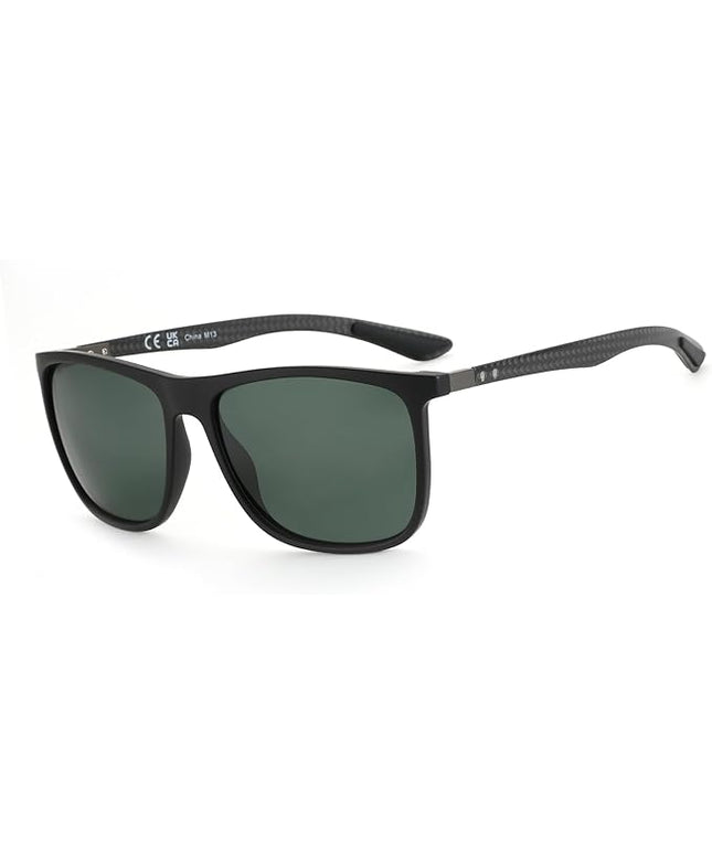 ZENOTTIC Square Polarized Sunglasses for Men Ultralight Carbon Fiber Sun Glasses Driving Fishing Golf Sports UV400 Protection