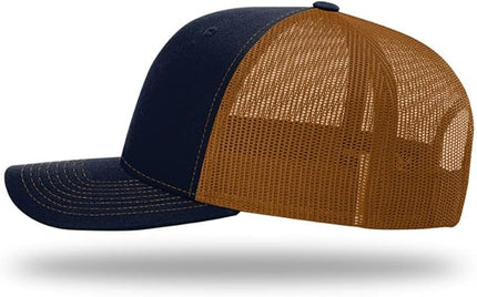 Richardson 112 Classic Six-Panel Adjustable Snapback Trucker Cap | Bulk Packs Available