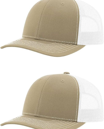 Richardson 112 Classic Six-Panel Adjustable Snapback Trucker Cap | Bulk Packs Available