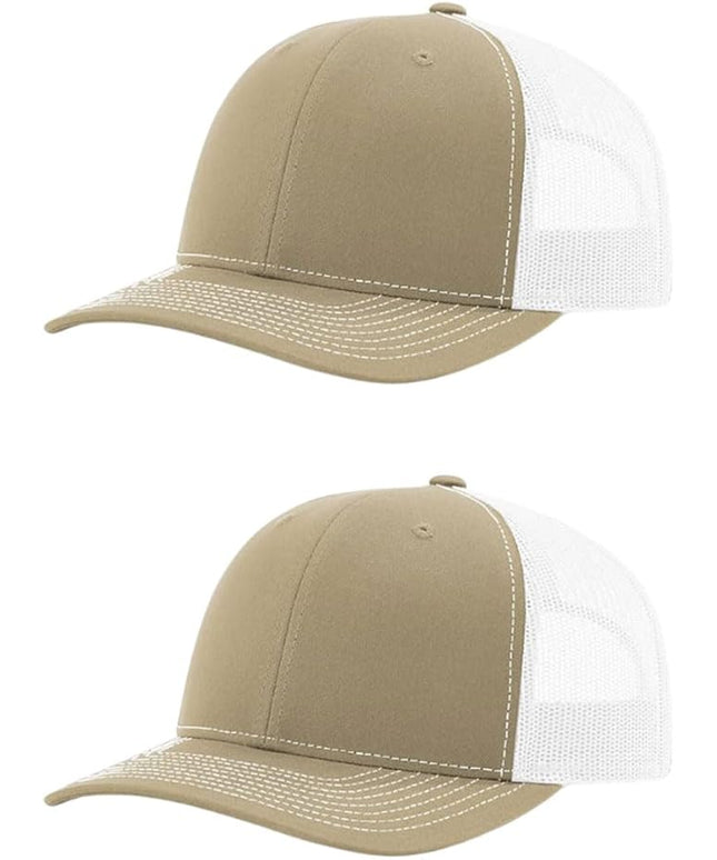 Richardson 112 Classic Six-Panel Adjustable Snapback Trucker Cap | Bulk Packs Available