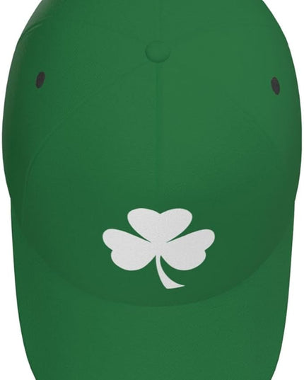 St. Patrick's Day Baseball Cap, Irish Green Clover Trucker Hat for Men Women, Fashion Adjustable Sun Visor Dad Hat