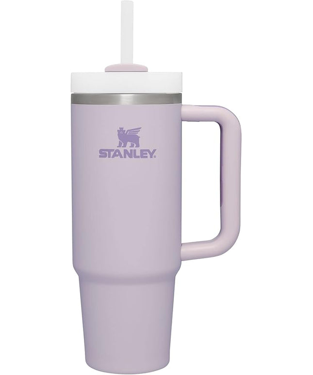 STANLEY Quencher H2.0 Tumbler with Handle and Straw 30 oz | Flowstate 3-Position Lid | Cup Holder Compatible for Travel | Insulated Stainless Steel Cup | BPA-Free | Orchid