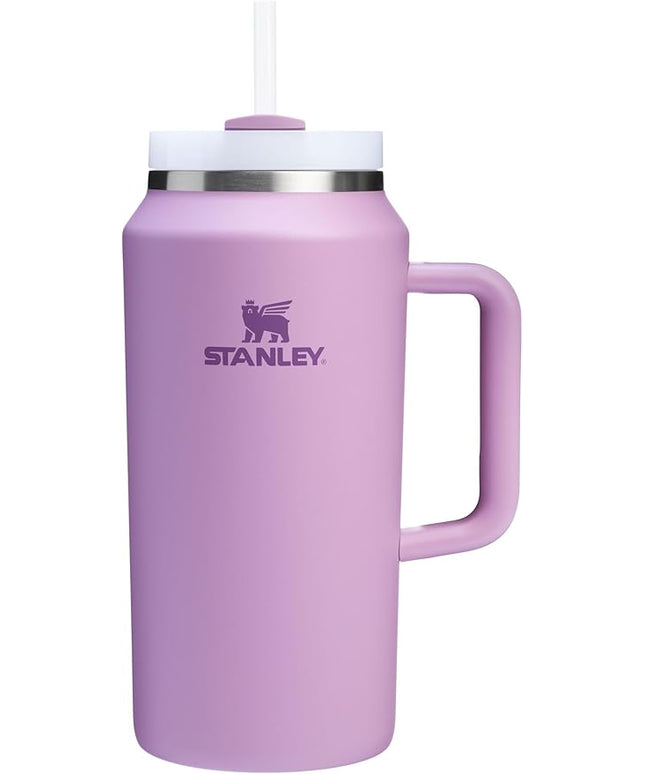 STANLEY Quencher H2.0 Tumbler with Handle & Straw 64 oz | Flowstate 3-Position Lid | Large Capacity for Travel & Sports | Insulated Stainless Steel Cup | BPA-Free | Lilac