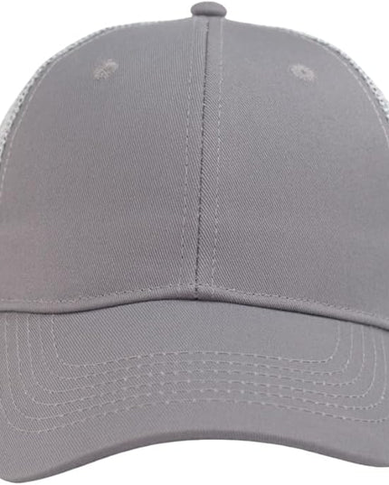 TSSGBL Classic Mesh Trucker Hat, Small & OSFM & XXL Options, Men Women Basic Adjustable Snapback Plain Blank Baseball Cap