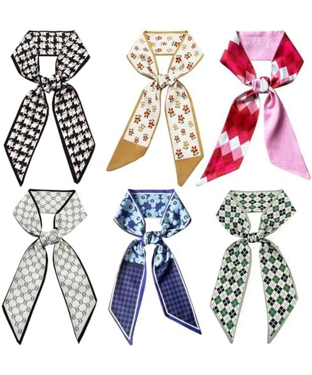Purse Scarf Handbags For Women Skinny Hair Neck Accessories Scarves With Bag Scarfs Handle Fashion Lightweight