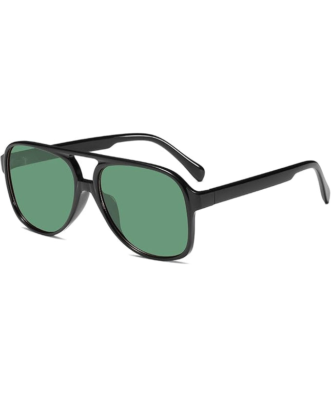 YDAOWKN Retro Aviator Sunglasses for Women Mens Large Frame Classic Vintage 70s Sun Glasses Aviators