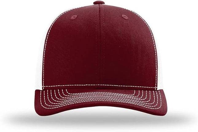 Richardson 112 Classic Six-Panel Adjustable Snapback Trucker Cap | Bulk Packs Available