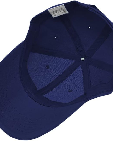 Glory Max Plain Baseball Cap Hook & Loop Strap Adjustable Solid Blank Curved Visor Hat
