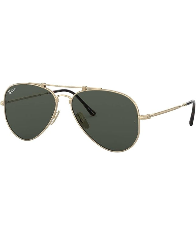 Ray-Ban RB8125m Titanium Aviator Sunglasses
