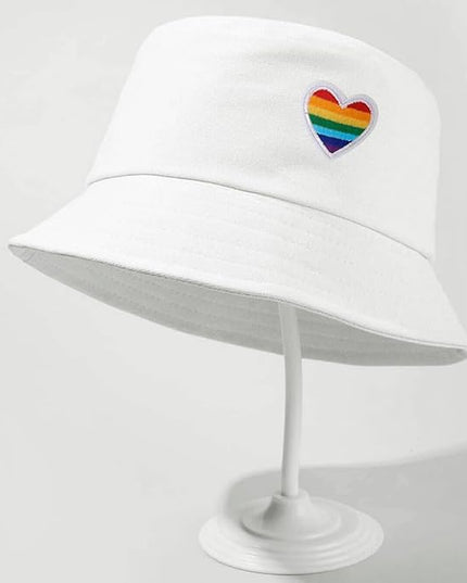 XYIYI Fashion Embroidery Bucket Hat Cotton Beach Fisherman Hats for Women Girls