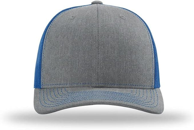 Richardson 112 Classic Six-Panel Adjustable Snapback Trucker Cap | Bulk Packs Available