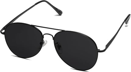 SOJOS Classic Aviator Sunglasses for Women Men Metal Frame Spring Hinges SJ1030
