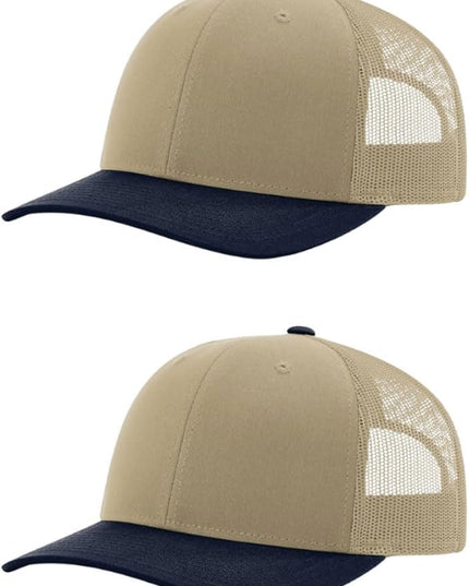 Richardson 112 Classic Six-Panel Adjustable Snapback Trucker Cap | Bulk Packs Available